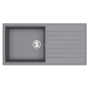 Clearwater Kameo Smart Kitchen Sink Steel 1.0 Granite Quarex 1000x500 KAMD100LST 2