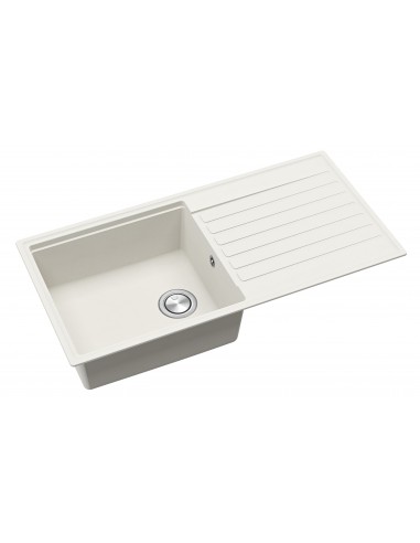 Clearwater Kameo Smart Blizzard Sink 1.0 Kitchen Granite Quarex 1000x500 KAMD100LBL