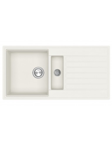 Clearwater Kameo Smart Blizzard Sink Kitchen 1.5 Granite Quarex 
 KAMD150LBL