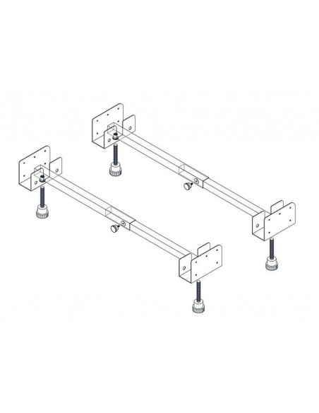 Kitchen Sink Support Bars Small 450-700mm 60Kg Weight Undermount/Heavy AC-SUP-BARS-SM