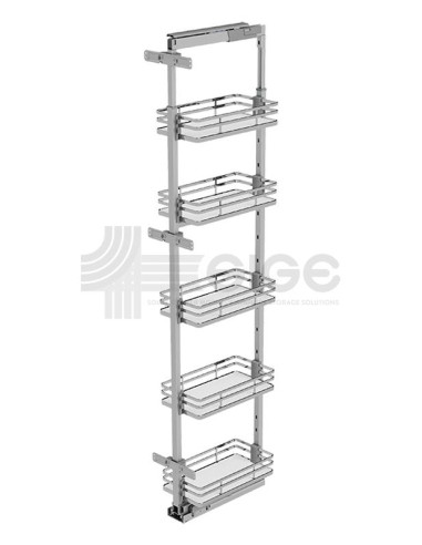 Sige 600mm Tall Larder Kitchen Pull Out Solid Baskets 1880/2175mm Soft Closing LF600SMPL