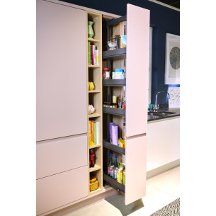 400mm Kessebohmer Pure Larder Kitchen Pull Out Anthracite Dispensa KAPLF400FEA 2