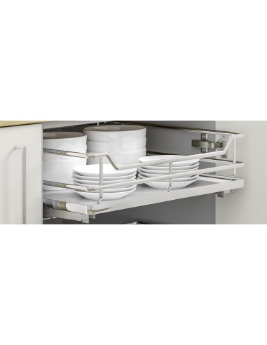 400mm Internal Kitchen Drawer Soft Closing Innostor Single Pull Out IP2IP400 or IP2IP400X3