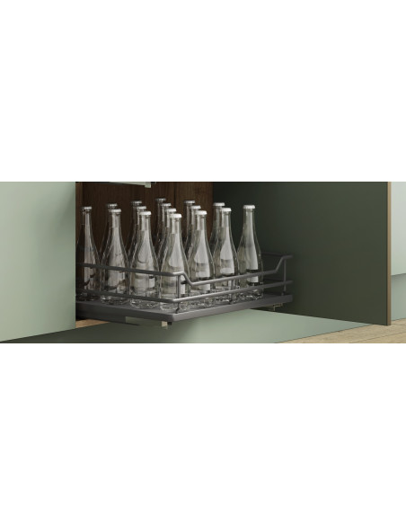 300mm Internal Kitchen Drawer Soft Closing Single Pull Out Hinged Door IP4IP300 Or IP4IP300X3