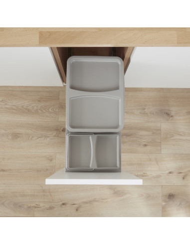 Wesco Waste Bin 300AZ Kitchen Pull Out 42L + Blum Soft Closing Runners 787421-85