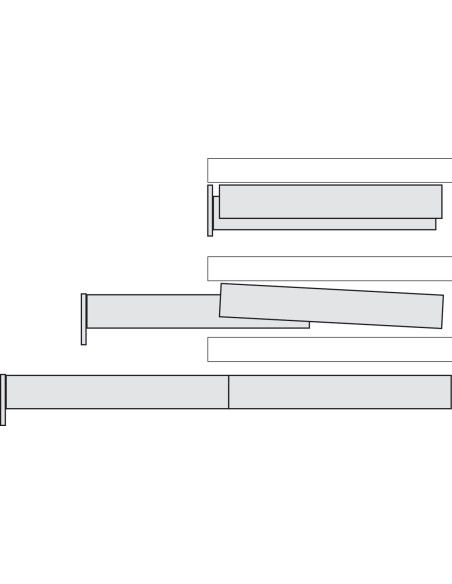 Kessebohmer TopFlex Kitchen Table Drawer Space Saving KTFTM