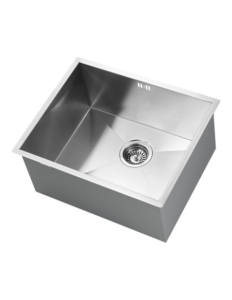 Zenuno 500U DEEP Sink Square 1.0 1810 Kitchen Stainless Steel Plumbing ZU/50/U/D/S/074