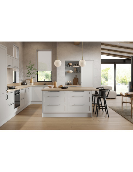 Avanti Juno Super Matt Light Grey Kitchen Doors