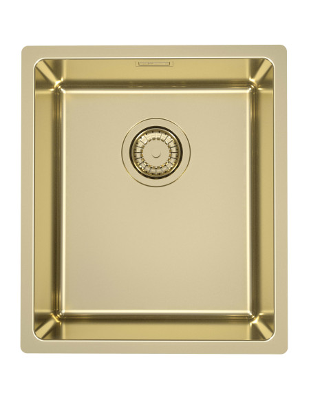 Alveus Kombino20 Kitchen Sink Gold Monarch Undermount 1.0 Bowl 1124283N
