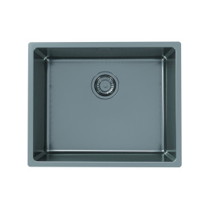 Alveus Kombino50 Anthracite Kitchen Sink Monarch Undermount 1.0 Bowl 1122673N 2