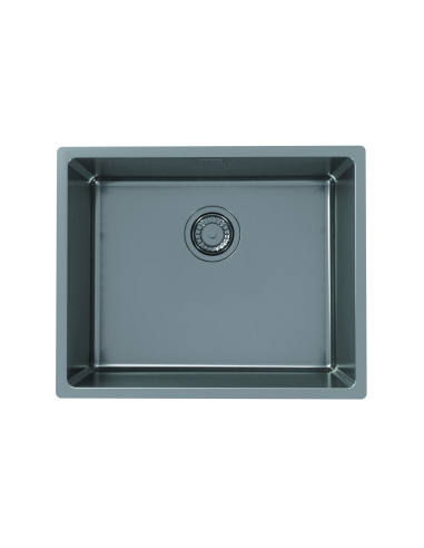 Alveus Kombino50 Anthracite Kitchen Sink Monarch Undermount 1.0 Bowl 1122673N
