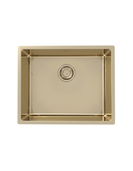 Alveus Kombino50 Kitchen Sink Bronze Monarch Undermount 1.0 Bowl 1122674N