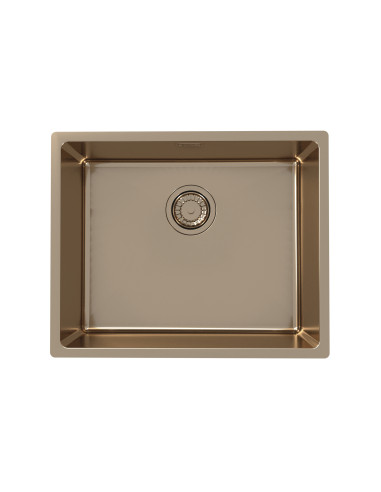 Alveus Kombino50 Copper Kitchen Sink Monarch Undermount 1.0 Bowl 1120381N