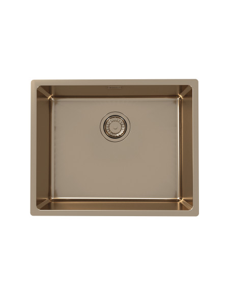 Alveus Kombino50 Copper Kitchen Sink Monarch Undermount 1.0 Bowl 1120381N