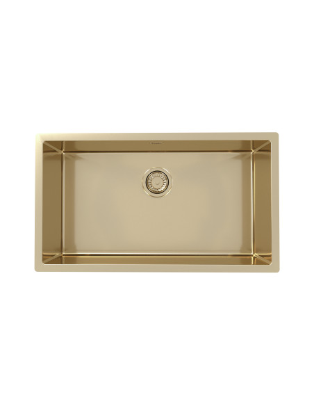 Alveus Quadrix60 Bronze Sink Monarch Kitchen Inset Or Undermount 1117479N