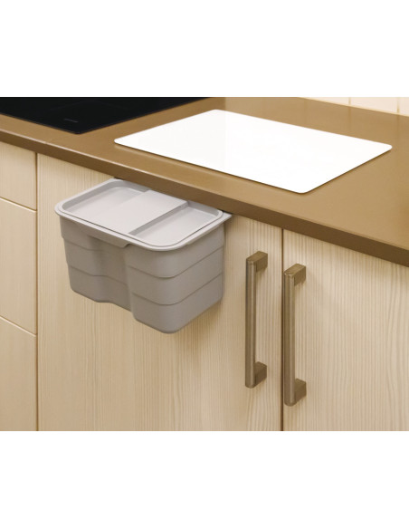 Ninka Kitchen BioBin Waste Container Tub & Lid Fit Anywhere! 50247990