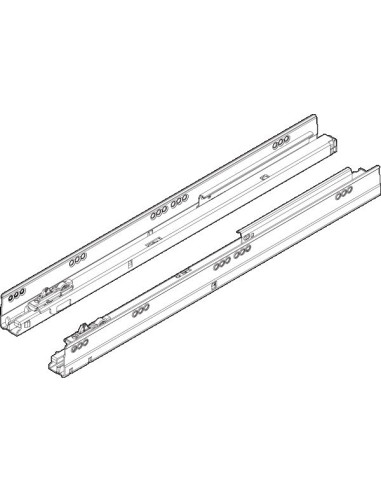 Blum Tandembox Drawer Runners 30kg 550mm Depth Blumotion Pair 578.5501APRB