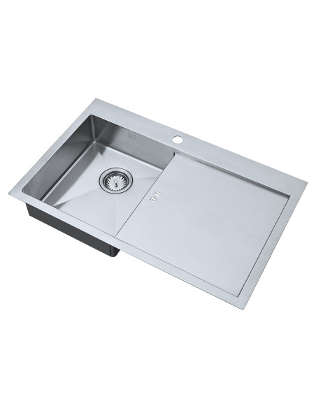ZENUNO15 34I-F Accessible BBL Kitchen Sink Stainless Shallow Bowl ZU/34/IF/U15/S/BBL/160