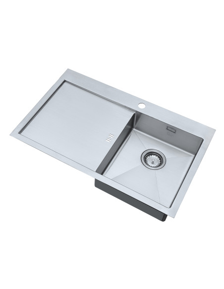 ZENUNO15 34I-F Accessible BBR Kitchen Sink Stainless Shallow Bowl ZU/34/IF/U15/S/BBR/161