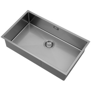 HEXUNO10 700U Kitchen Sink Gun Metal 1.0 Hexagonal 1810 Company HU/70/U10/GM/232