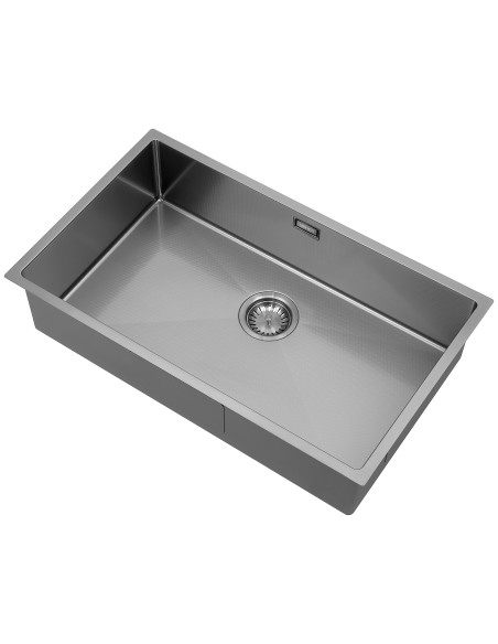 HEXUNO10 700U Kitchen Sink Gun Metal 1.0 Hexagonal 1810 Company HU/70/U10/GM/232