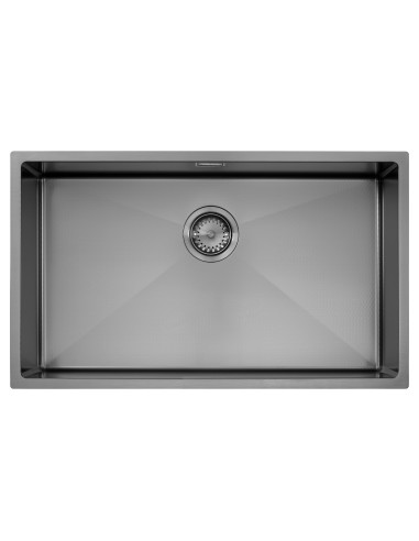 HEXUNO10 700U Kitchen Sink Gun Metal 1.0 Hexagonal 1810 Company HU/70/U10/GM/232