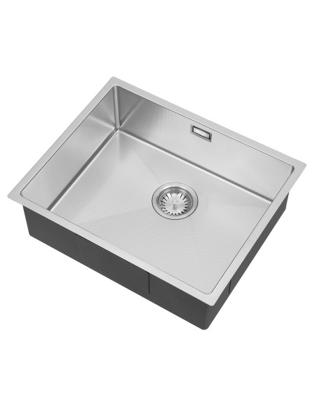 HEXUNO10 500U Kitchen Sink Stainless Steel 1.0 Hexagonal 1810 Company HU/50/U10/S/221