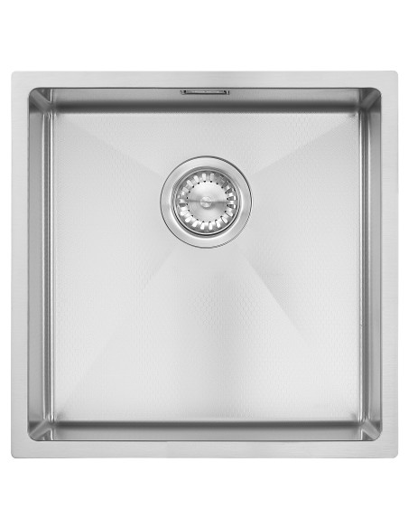 HEXUNO10 400U Kitchen Sink Stainless Steel 1.0 Hexagonal 1810 Company HU/40/U10/S/220
