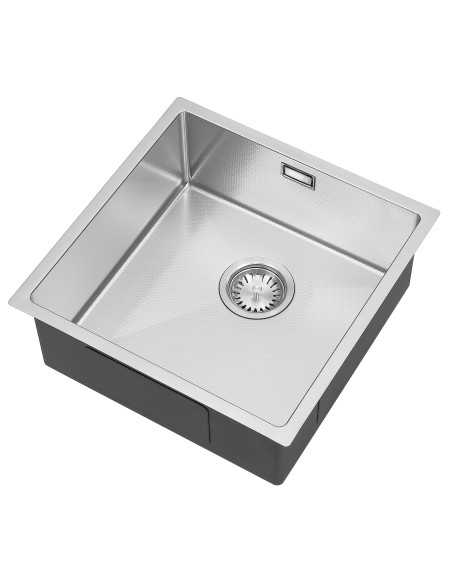 HEXUNO10 400U Kitchen Sink Stainless Steel 1.0 Hexagonal 1810 Company HU/40/U10/S/220