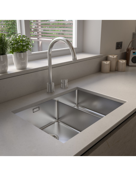 ZENDUO10 SLIM Bridge 340/203 BBL Stainless Steel 1.5 1810 Company ZD/3420/U10/S/SB/131
