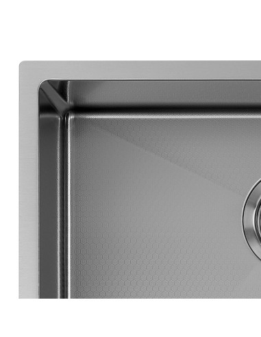 HEXUNO10 700U Kitchen Sink Gun Metal 1.0 Hexagonal 1810 Company HU/70/U10/GM/232