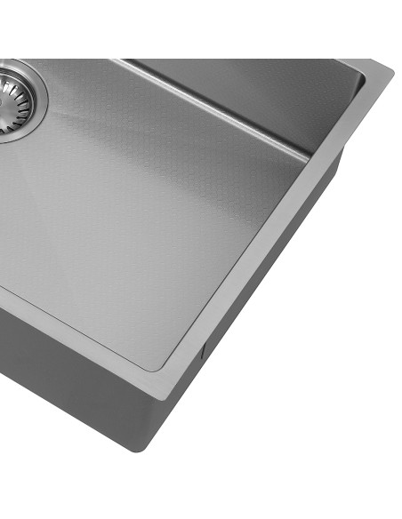 HEXUNO10 400U Kitchen Sink Gun Metal 1.0 Hexagonal 1810 Company HU/40/U10/GM/230
