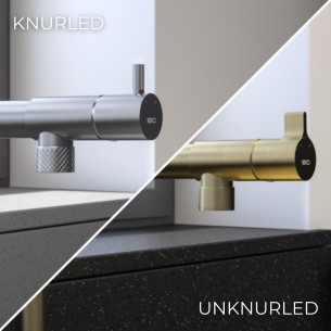 Tramonto Brass Kitchen Tap 1810 Company Top Lever Non/Knurled TRA/06/GB 2