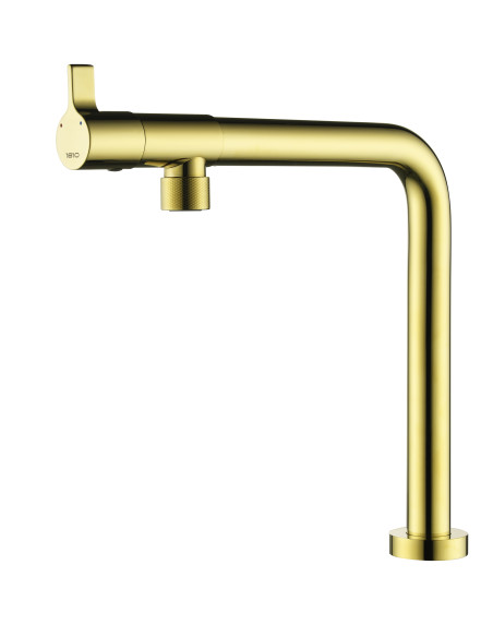 Tramonto Brass Kitchen Tap 1810 Company Top Lever Non/Knurled TRA/06/GB
