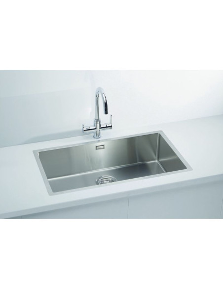 Alveus Quadrix60 Stainless Steel Kitchen Sink Inset Or Undermount 1092477N