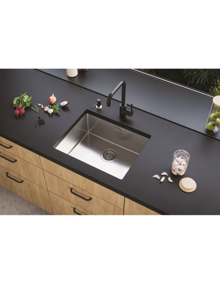 Alveus Kombino50 Stainless Steel Kitchen Sink Waste Undermount 1100237N