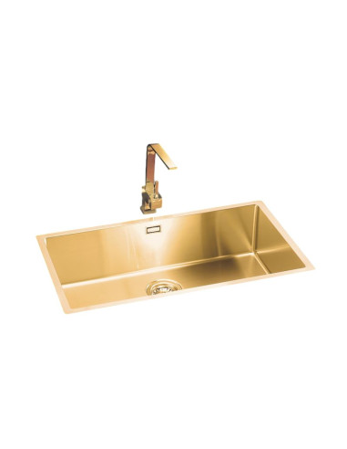 Alveus Quadrix60 Bronze Sink Monarch Kitchen Inset Or Undermount 1117479N