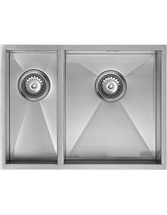 ZENDUO 180/340U Kitchen Sink BBR 1.2mm Stainless 1.5 1810 Company ZD/1834/U/S/BBR/024 2