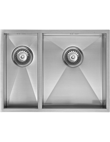 ZENDUO 180/340U Kitchen Sink BBR 1.2mm Stainless 1.5 1810 Company ZD/1834/U/S/BBR/024