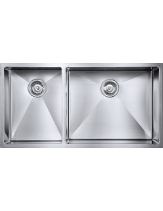 ZENDUO15 340/550U XXL DEEP BBR Kitchen Sink Stainless Steel 1810 2.0 ZD/3455/U15/D/S/XXL/504 DEEP BBR