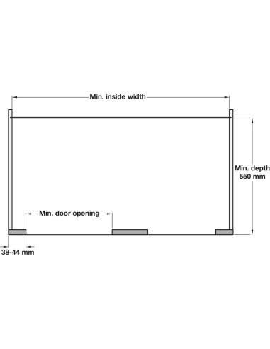 1000mm VS Cor Flex Premea White Kitchen Corner Manual Vauth Sagel 54829234