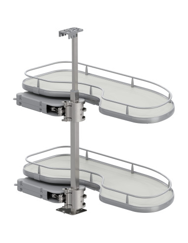 600mm VS Cornerstone Maxx White Pull Out Kitchen Storage Vauth Sagel 54202296/7