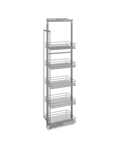 300mm Vauth-Sagel Larder Saphir Mesh Tall Kitchen Pull-Out 1900-2140mm 54749504