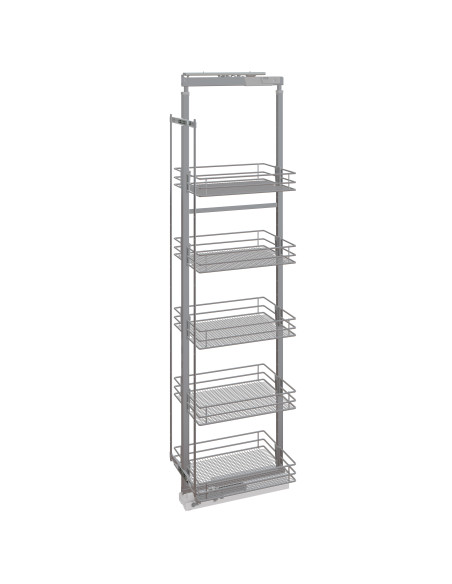 300mm Vauth-Sagel Larder Saphir Mesh Tall Kitchen Pull-Out 1900-2140mm 54749504
