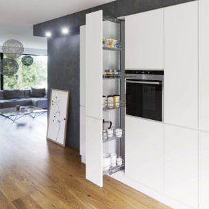 400mm Vauth Sagel Larder Saphir Mesh Tall Kitchen 1900-2140mm 54749525