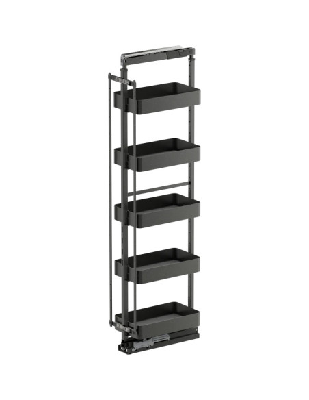 400mm VS TAL Planero Larder 1900-2140mm Kitchen Pull Out X5 Baskets 54749325