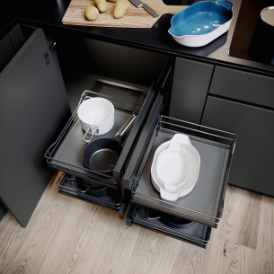 900mm VS COR Flex Premea Lava Kitchen Corner Vauth Sagel Pull Out   54829423 2