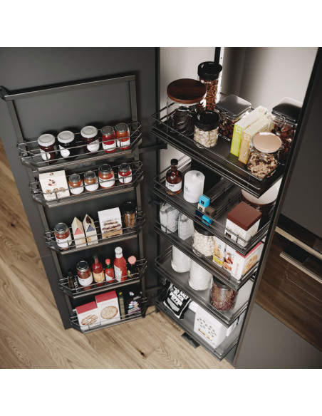 500mm VS Tal Gate Pro Pantry Premea Lava Kitchen Storage 1900-2150 54957084
