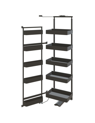 500mm VS Tal Gate Pro Pantry Planero Lava Kitchen Storage 1900-2150