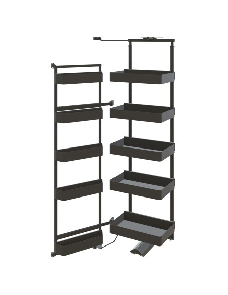 500mm VS Tal Gate Pro Pantry Planero Lava Kitchen Storage 1900-2150